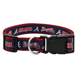 Atlanta Braves Dog Collar
