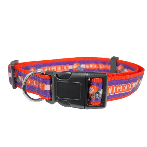 Clemson Tigers Dog Collar