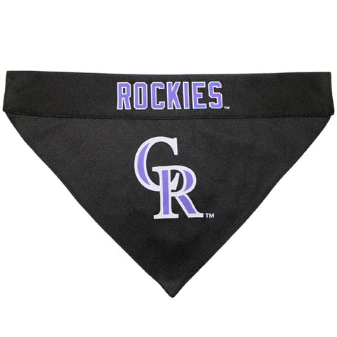 Colorado Rockies Reversible Dog Bandana