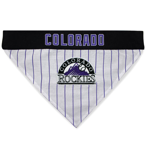 Colorado Rockies Reversible Dog Bandana