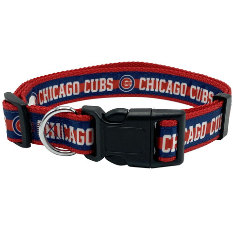Chicago Cubs Dog Collar