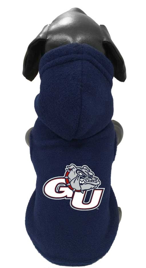Gonzaga Bulldogs Dog Polar Fleece Hoody - BLUE