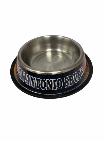 San Antonio Spurs Dog Bowl