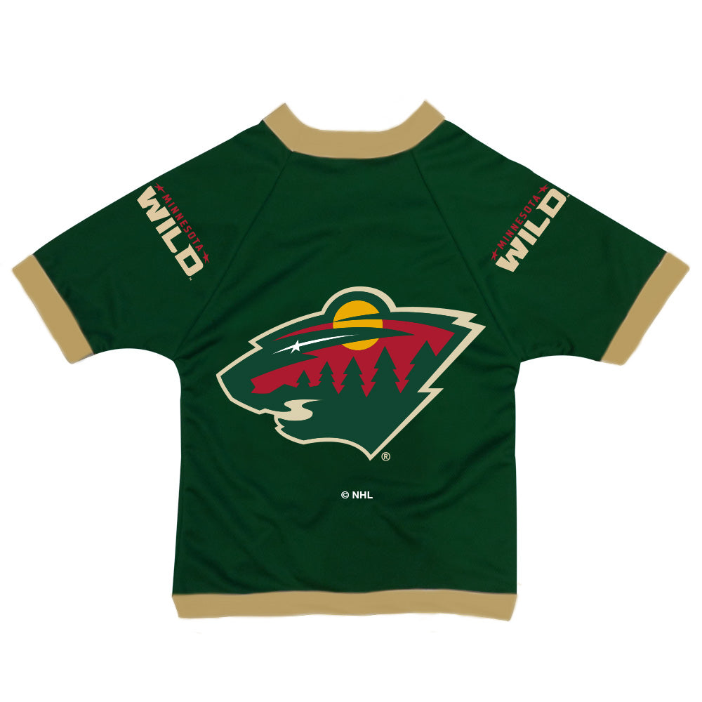 Minnesota Wild Athletic Dog Jersey