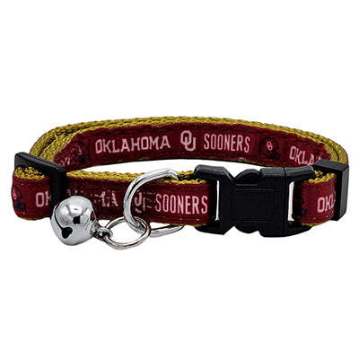 Oklahoma Sooners Cat Collar