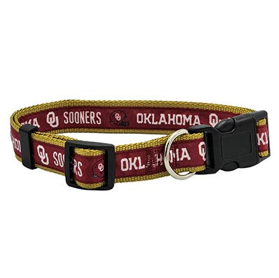 Oklahoma Sooners Dog Collar