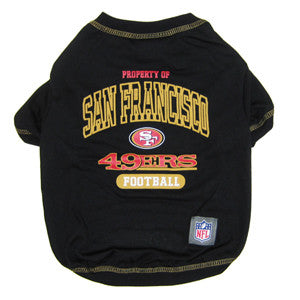 San Francisco 49ers Dog T-Shirt