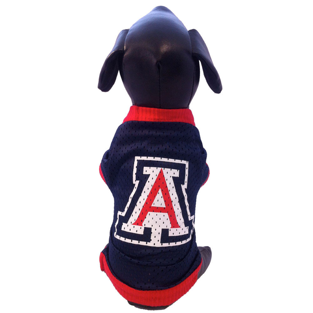 NCAA Arizona Wildcats Athletic Mesh Dog Jersey Tiny