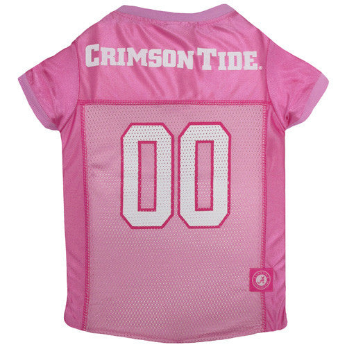 Alabama Crimson Tide Pink Dog Jersey