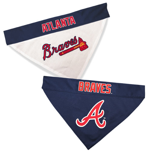 Atlanta Braves Reversible Dog Bandana