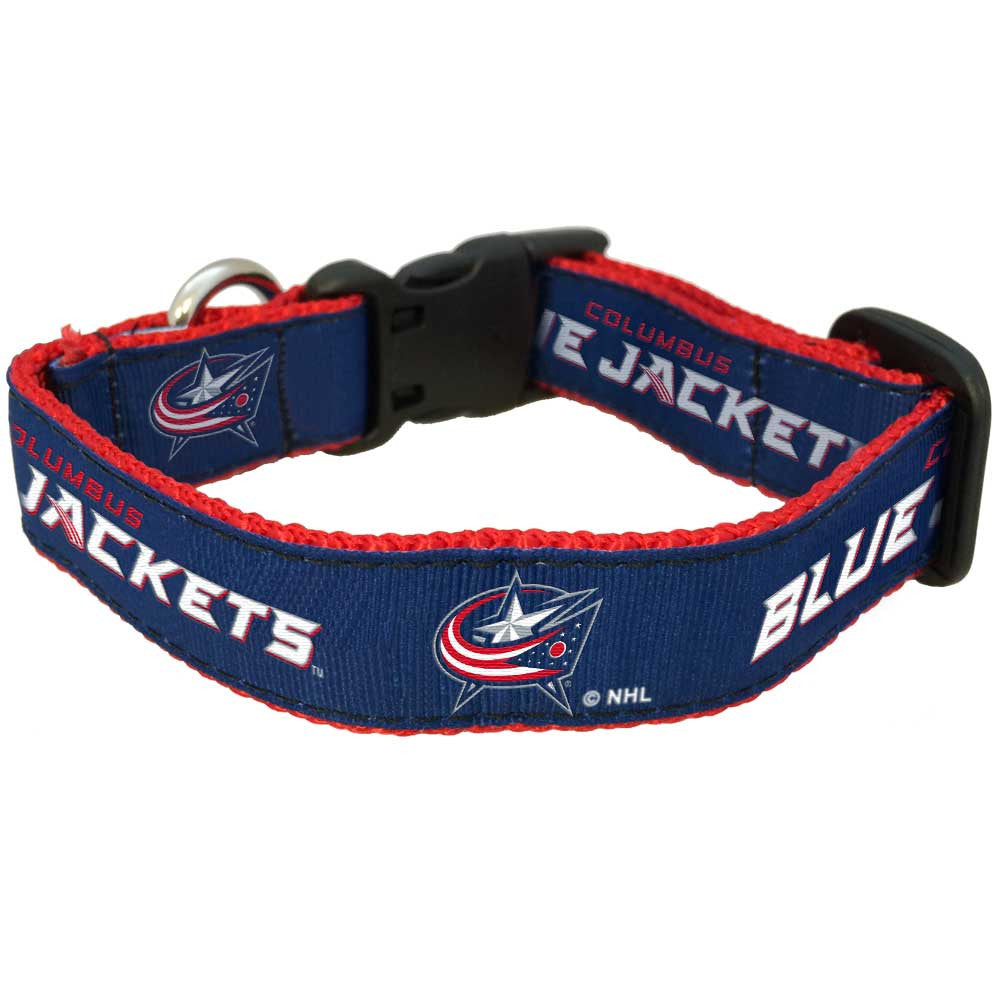 Columbus Blue Jackets Premium Dog Collar