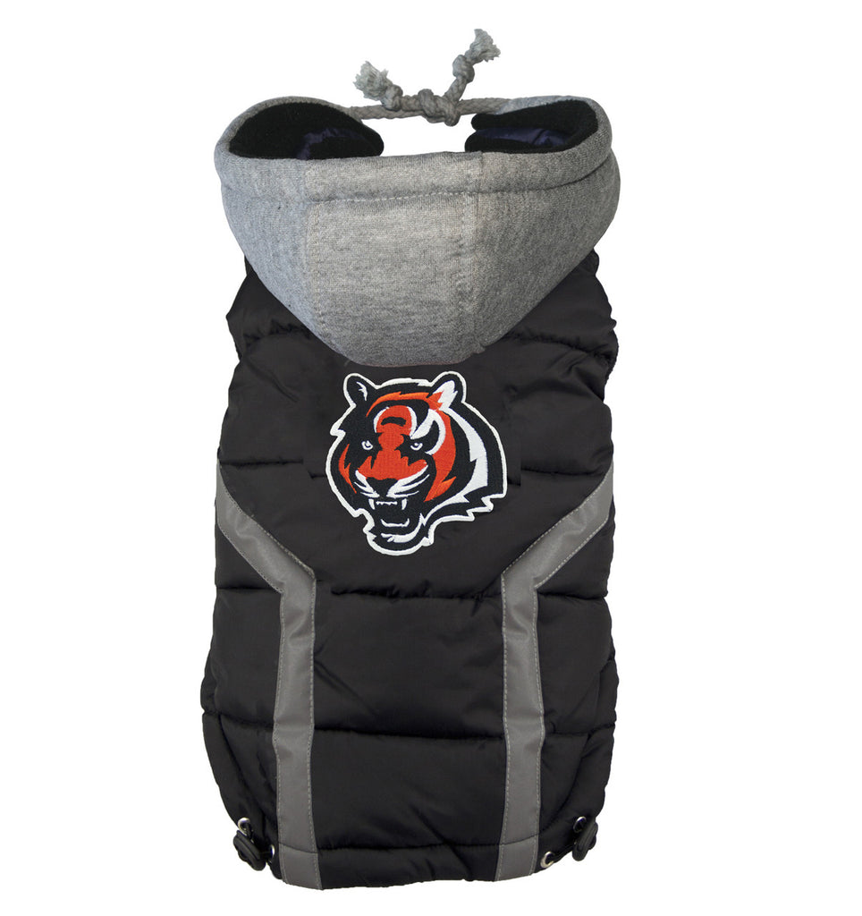 Cincinnati Bengals Dog Puffer Vest