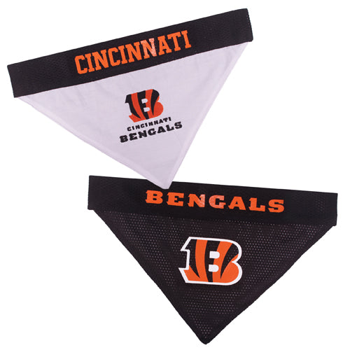 Cincinnati Bengals Reversible Dog Bandana