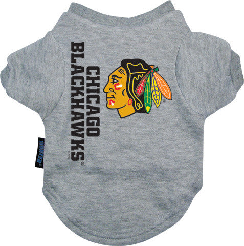 Chicago Blackhawks Dog T-Shirt