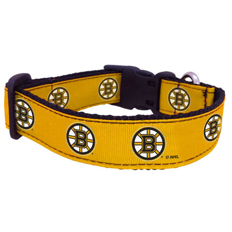 Boston Bruins Premium Dog Collar