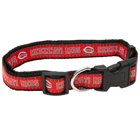 Cincinnati Reds Dog Collar