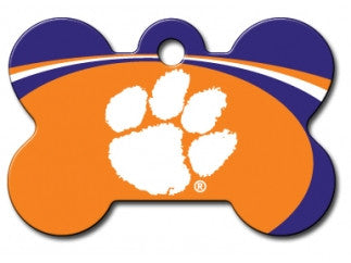 Clemson Tigers Dog ID Tag