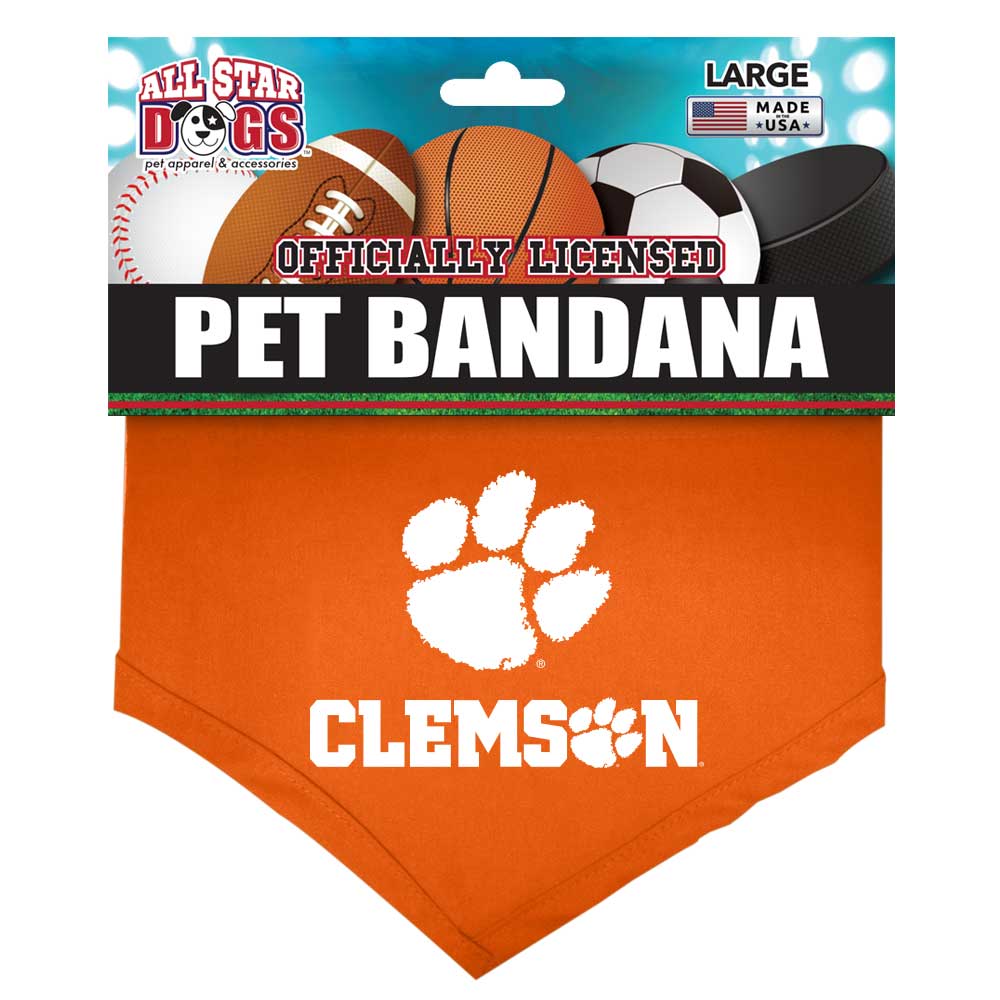 Clemson Tigers Dog Bandana