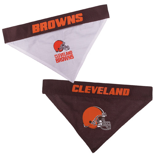 Cleveland Browns Reversible Dog Bandana