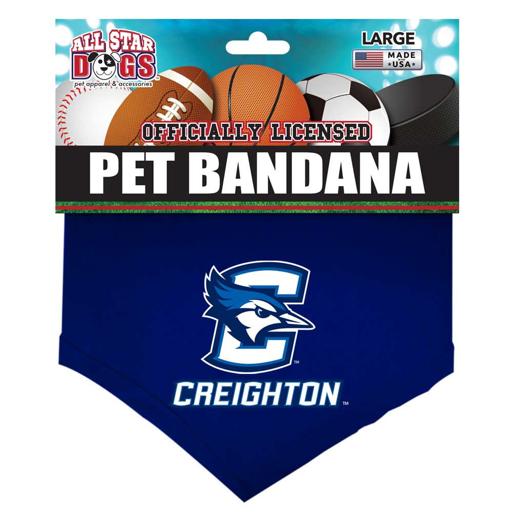 Creighton Bluejays Dog Bandana