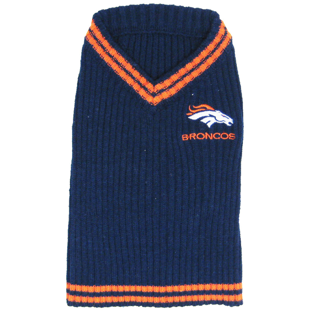 Denver Broncos Dog Sweater