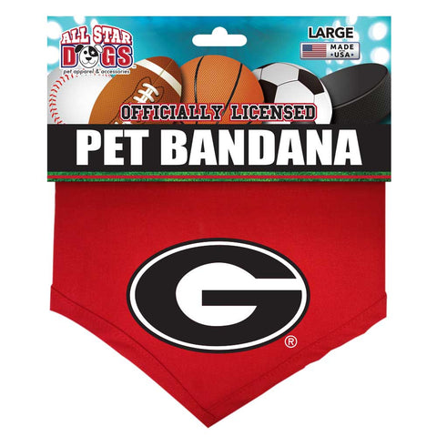 Georgia Bulldogs Dog Bandana