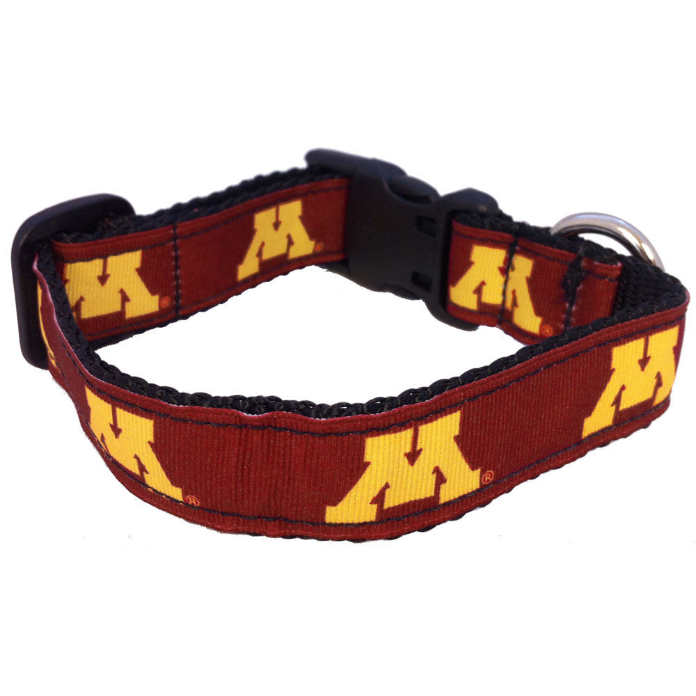 Minnesota Golden Gophers Premium Dog Collar