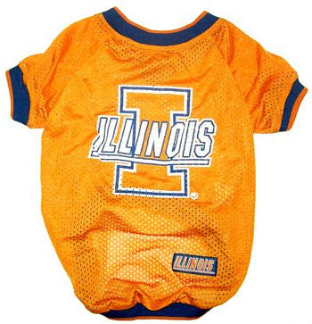 Illinois Fighting Illini Dog Jersey (Discontinued)