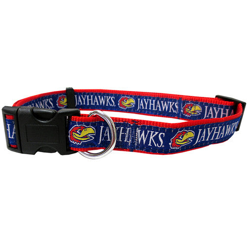 Kansas Jayhawks Dog Collar