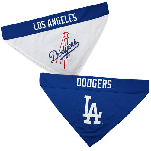 LA Dodgers Reversible Dog Bandana