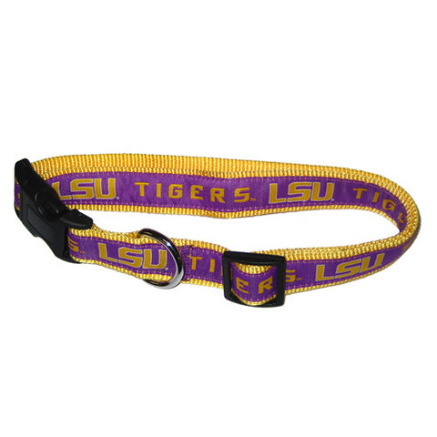 LSU Louisiana State Tigers Dog Collar