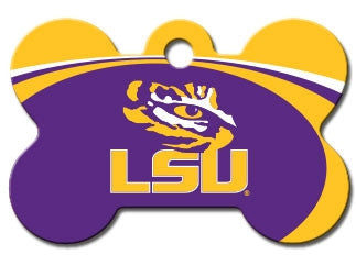 LSU Louisiana State Tigers Dog ID Tag