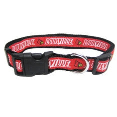 Louisville Cardinals Dog Collar