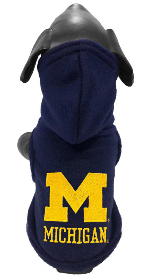 Michigan Wolverines Dog Polar Fleece Hoody