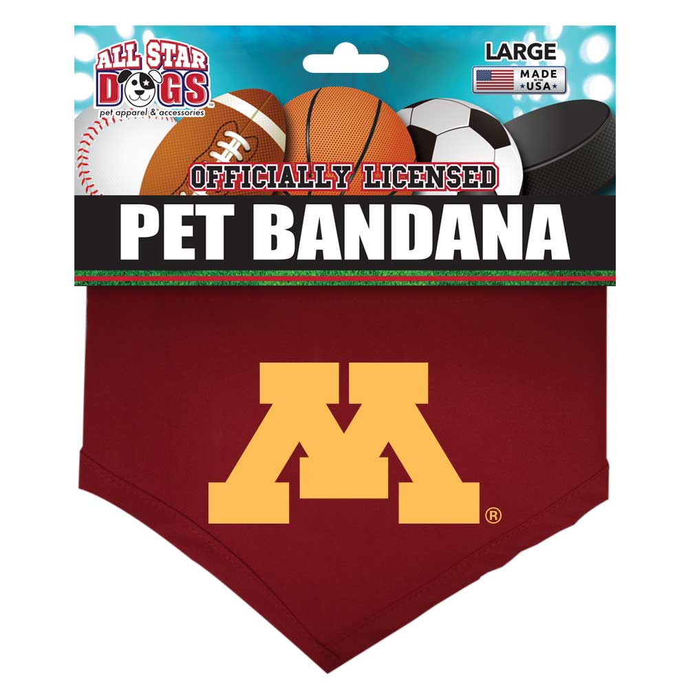 Minnesota Golden Gophers Dog Bandana