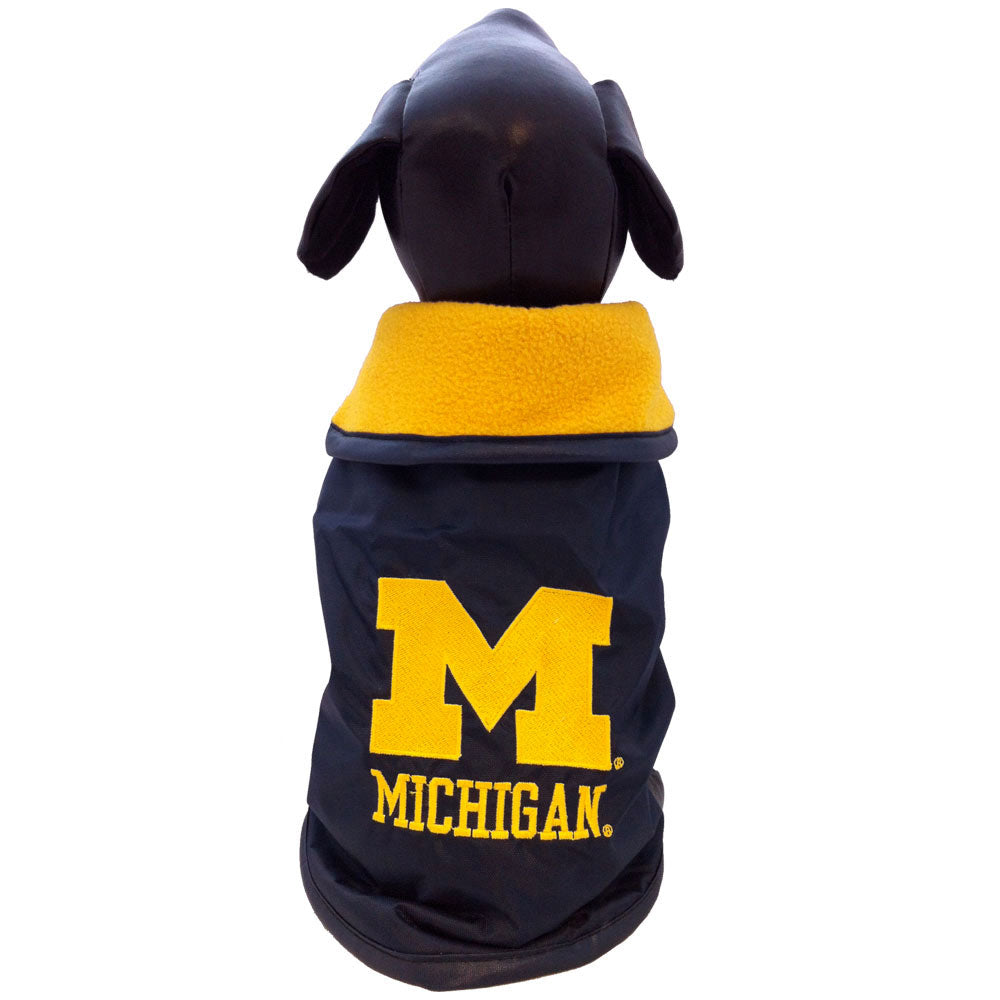 Michigan Wolverines Dog Coat – Athletic Pets