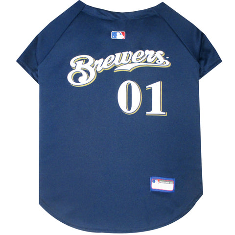 Milwaukee Brewers Dog Jersey