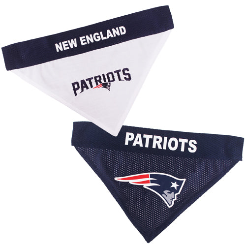 New England Patriots Reversible Dog Bandana