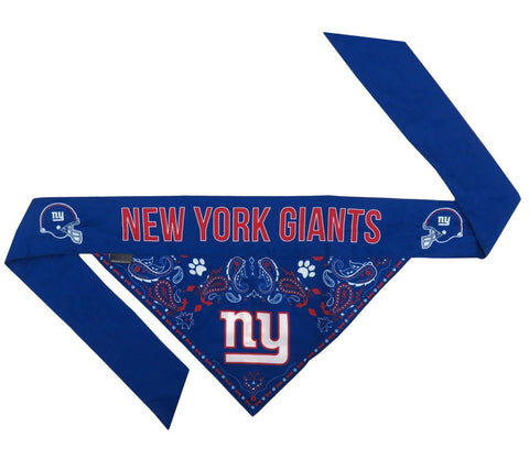 New York Giants Reversible Dog Bandana