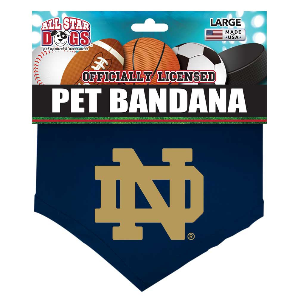 Notre Dame Fighting Irish Dog Bandana