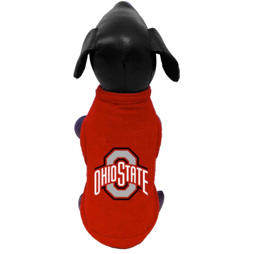 Ohio State Buckeyes Dog Polar Fleece Sweatshirt