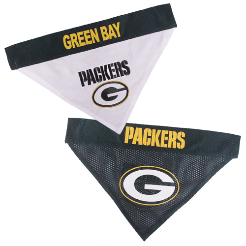 Green Bay Packers Reversible Dog Bandana