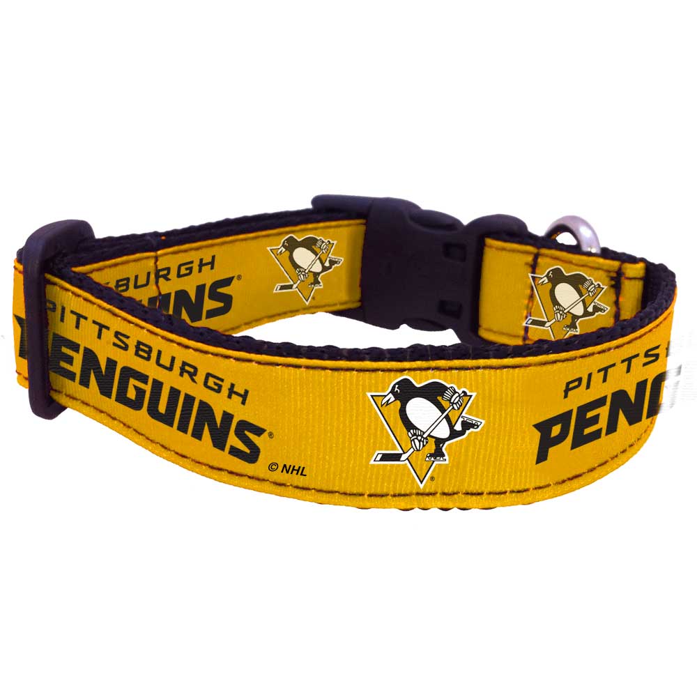 Pittsburgh Penguins Premium Dog Collar