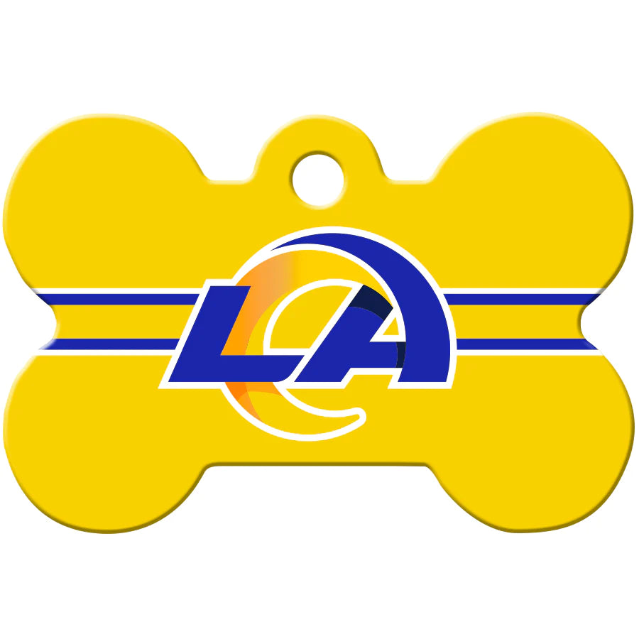 Los Angeles Rams Dog ID Tag NEW DESIGN Athletic Pets