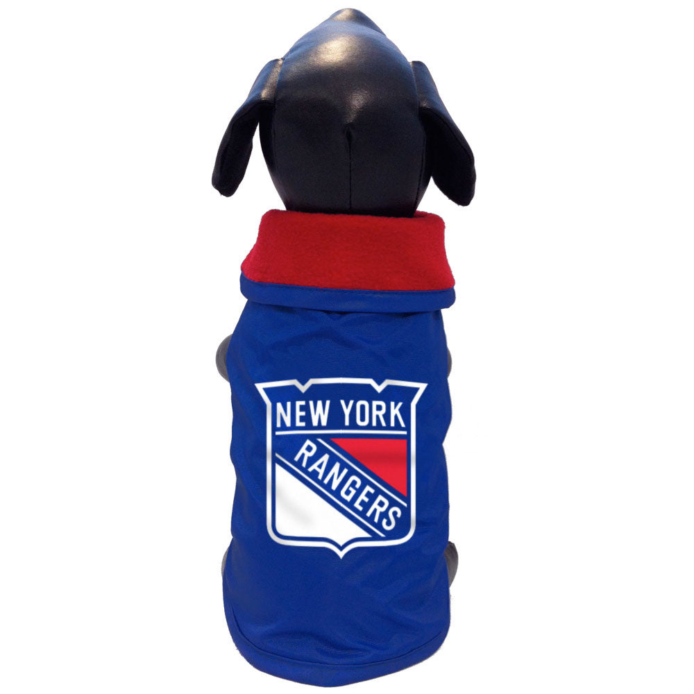 New York Rangers Dog Coat