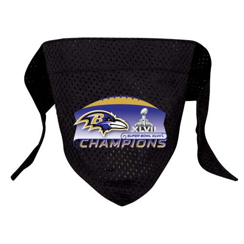 Baltimore Ravens Superbowl XLVII Champion Dog Bandana