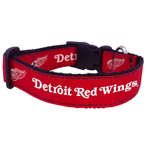 Detroit Red Wings Premium Dog Collar