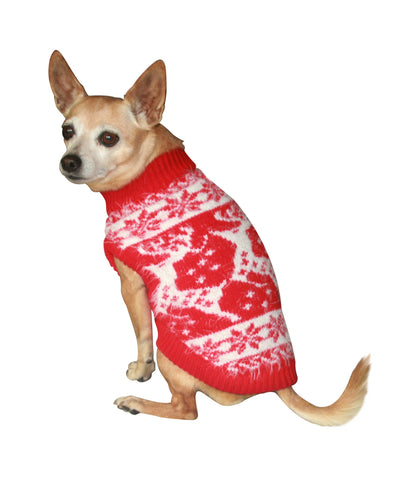 FeatherSoft Reindeer Dog Sweater