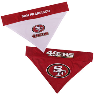 San Francisco 49ers Reversible Dog Bandana