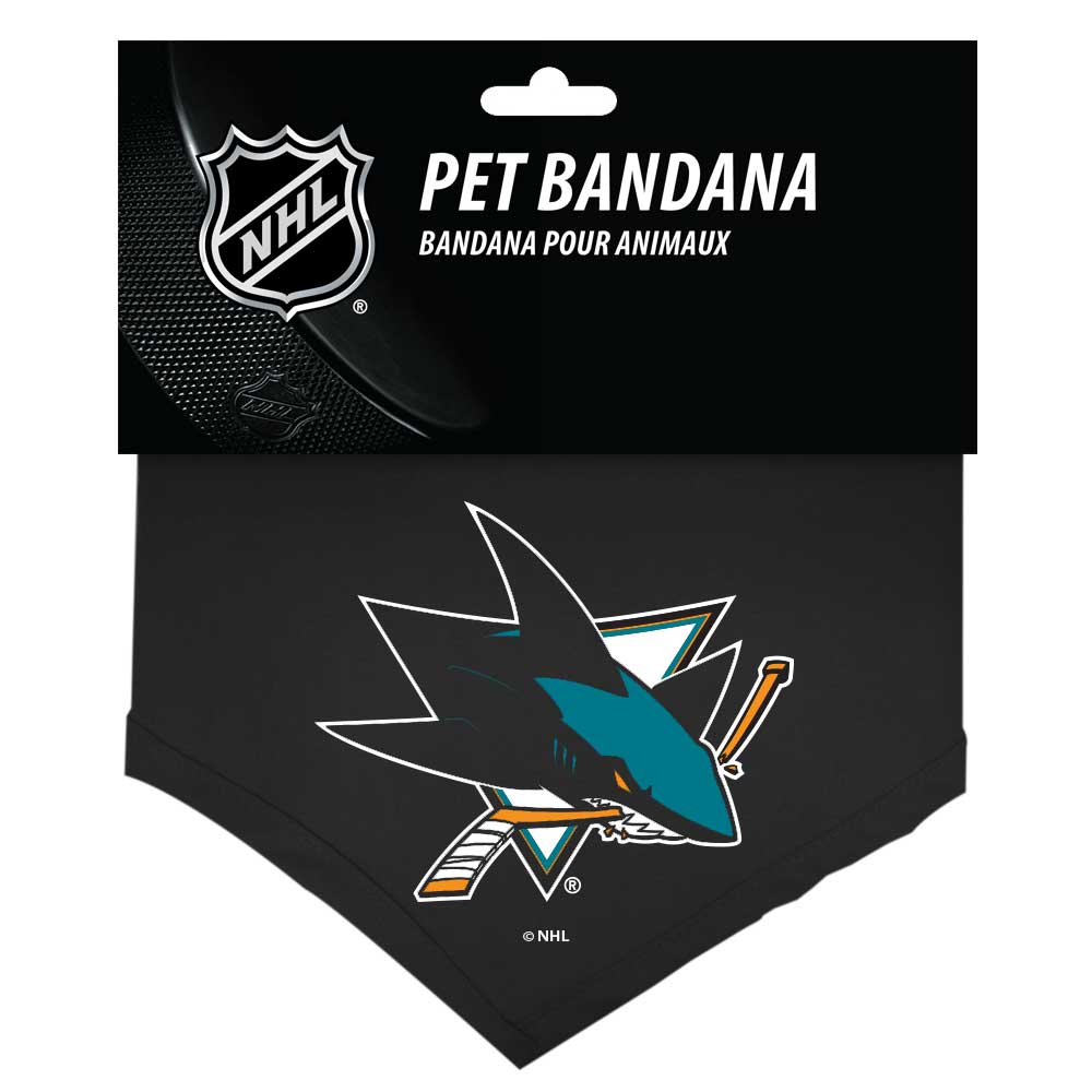 San Jose Sharks Dog Bandana